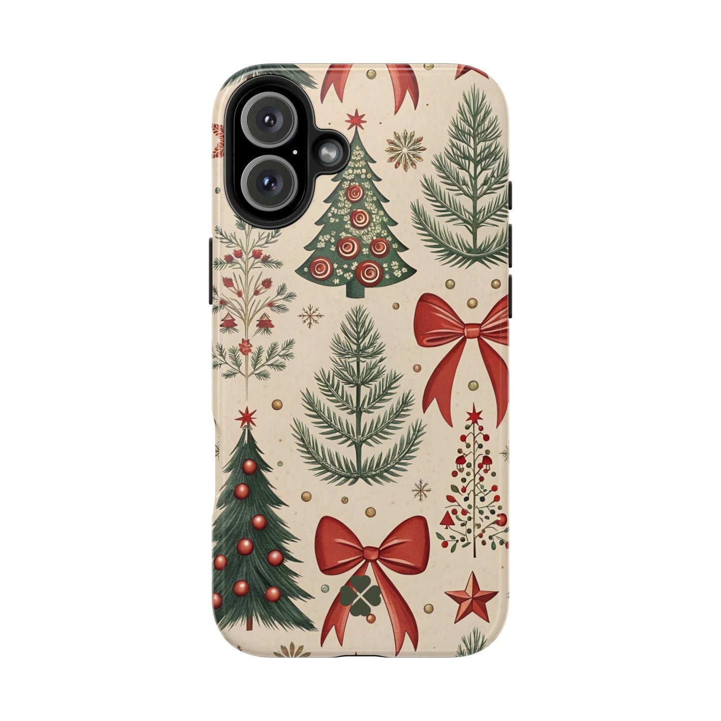 Christmas Tree Bow Phone Case