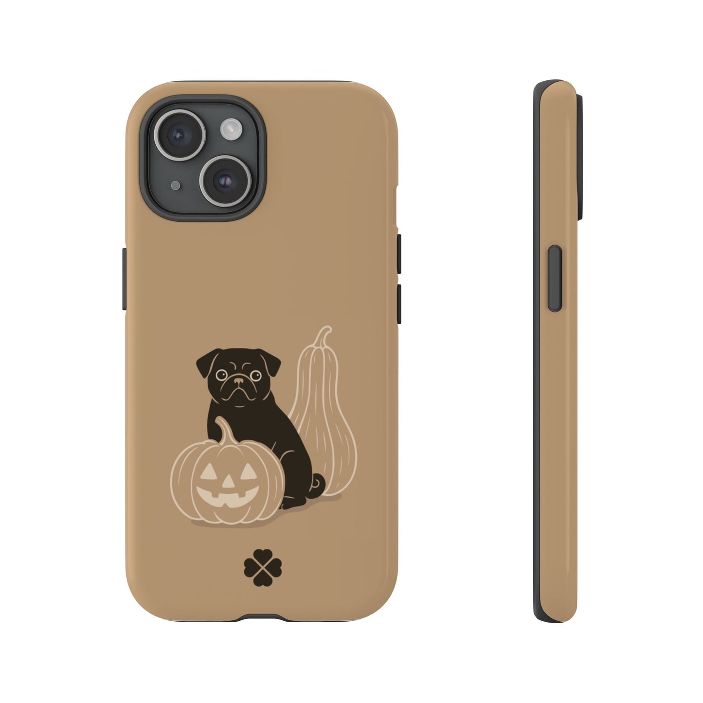 Pumpkin Pug Phone Case