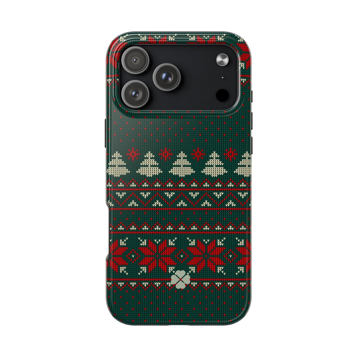 Green Christmas Sweater Phone Case