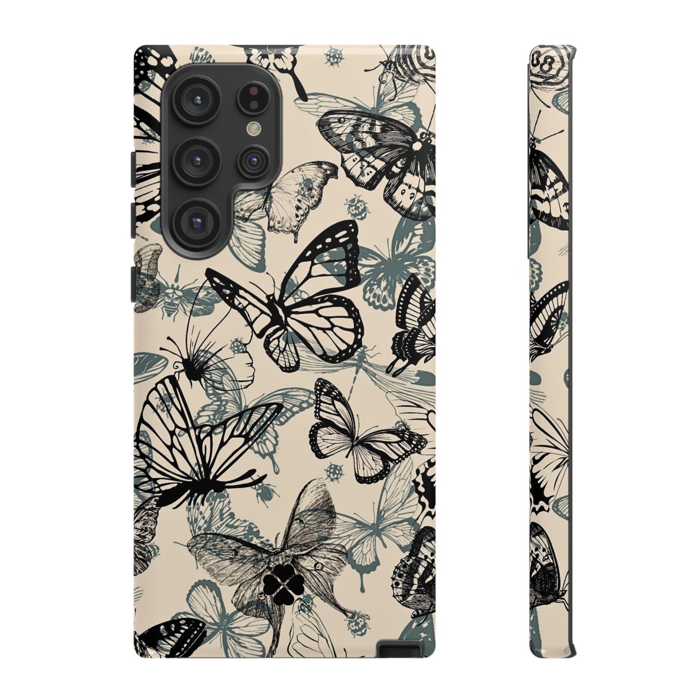Butterfly Print Phone Case