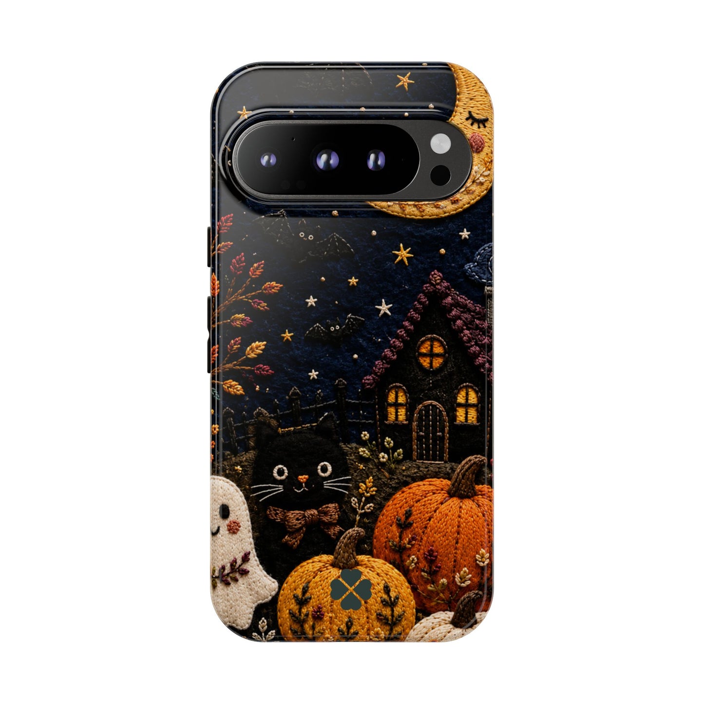 Embroidered Halloween Phone Case