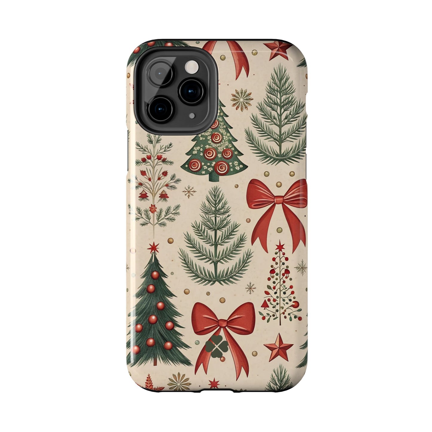 Christmas Tree Bow Phone Case