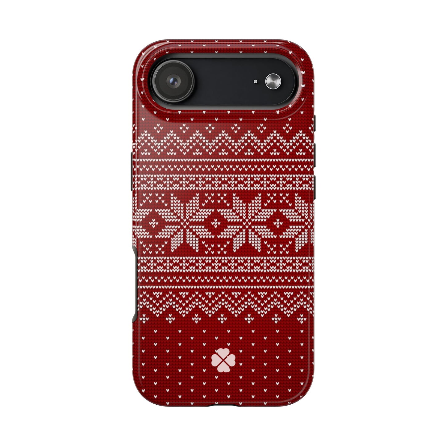 Red Christmas Sweater Phone Case