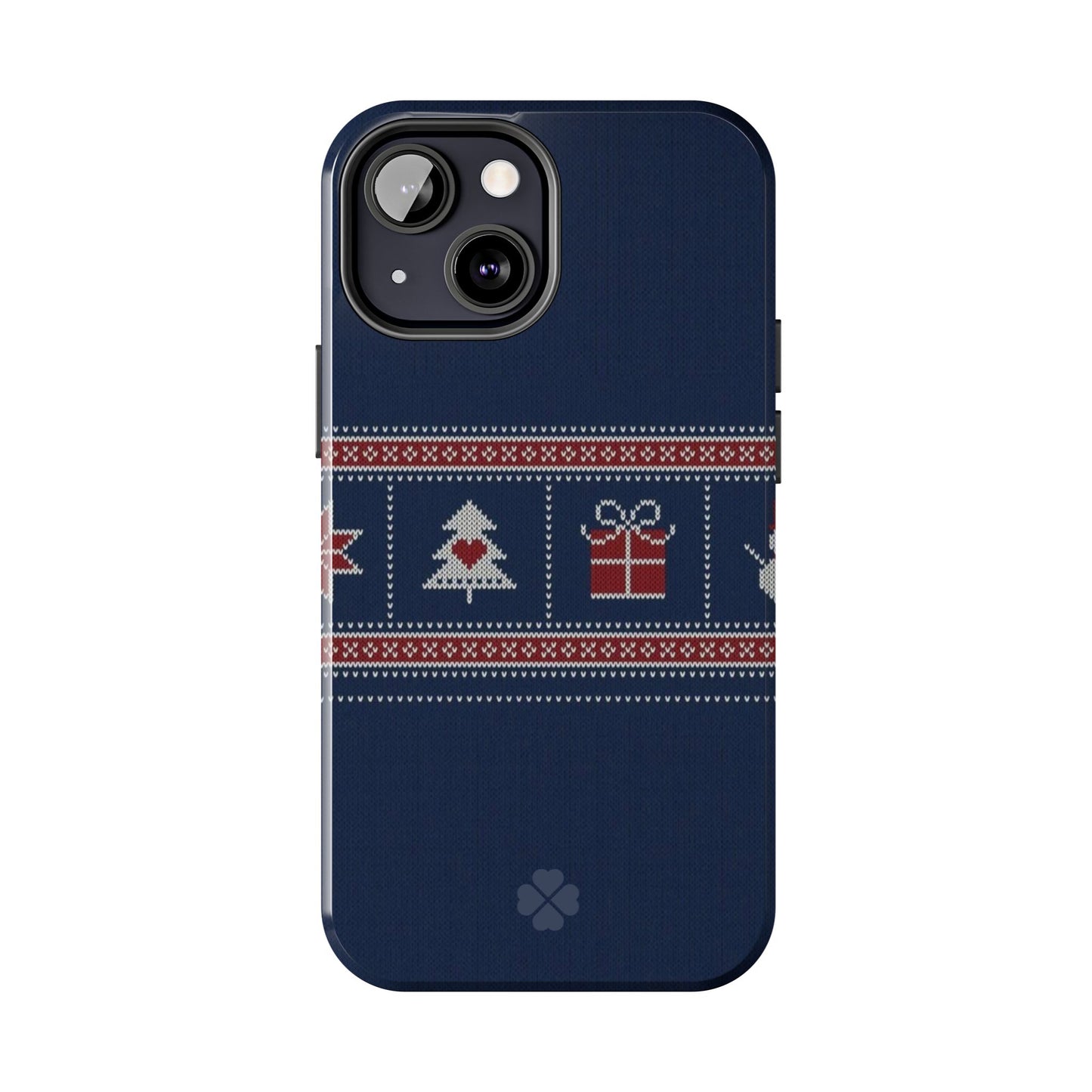 Blue Christmas Sweater Phone Case