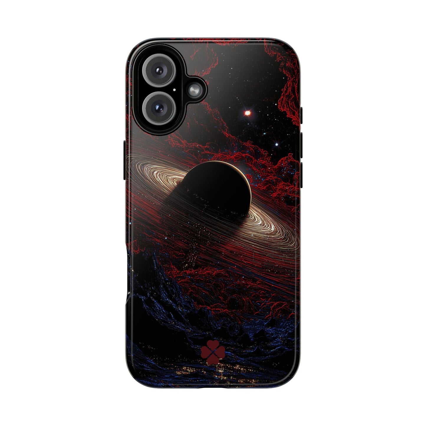 Red Saturn Phone Case