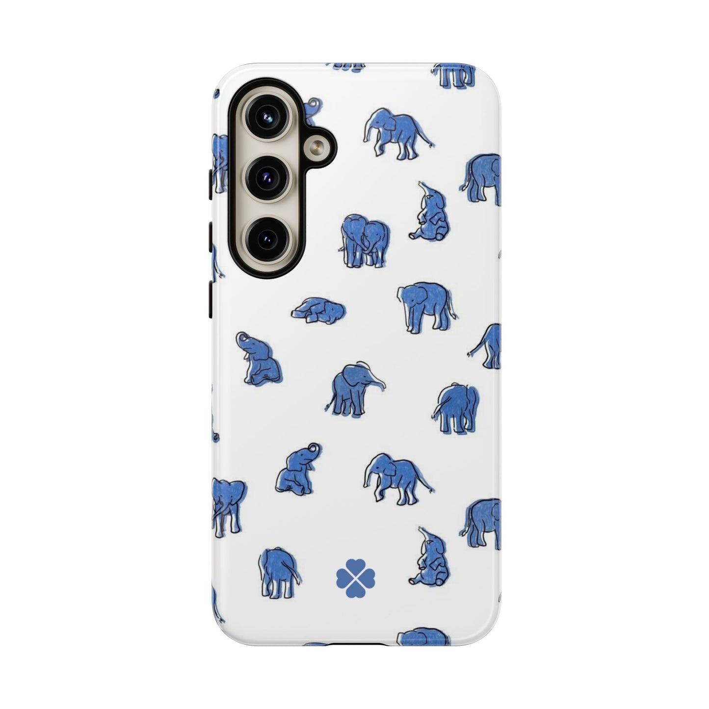 Blue Elephant Phone Case