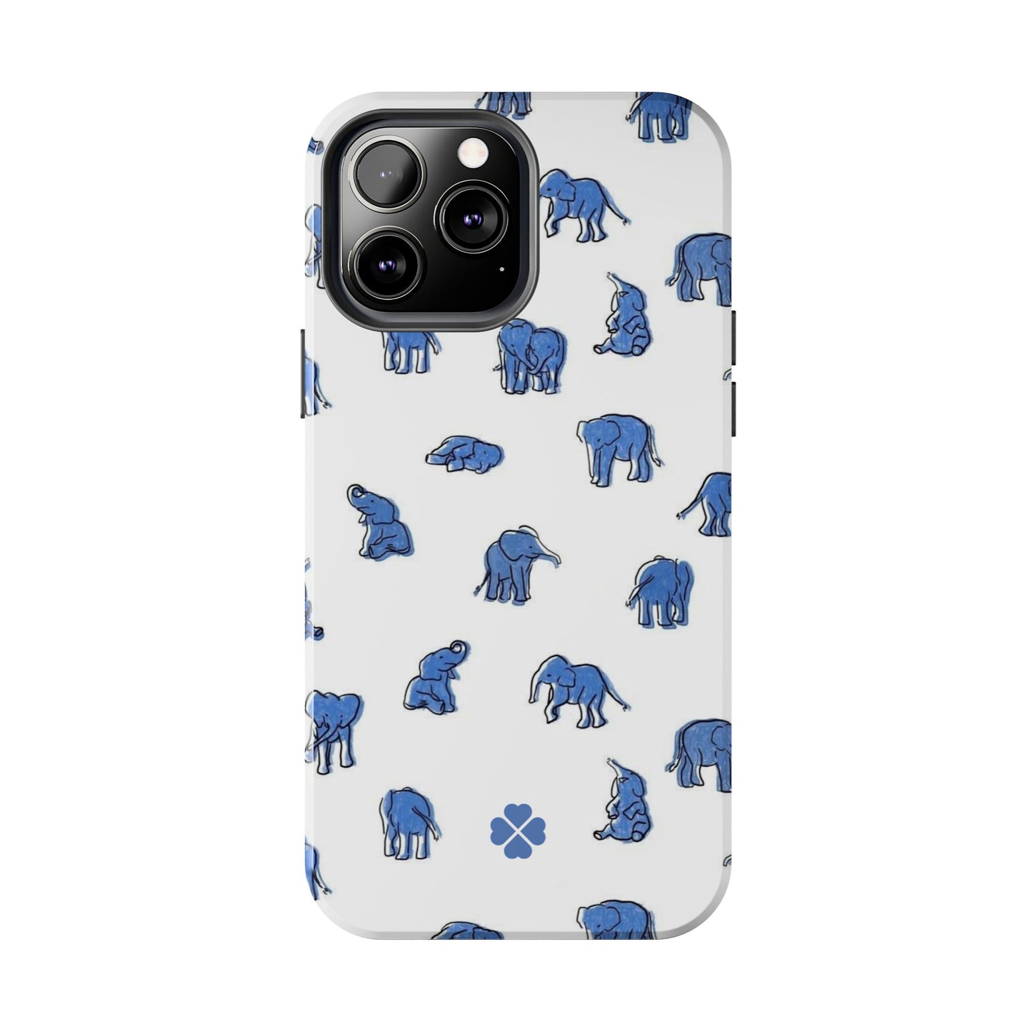 Blue Elephant Phone Case