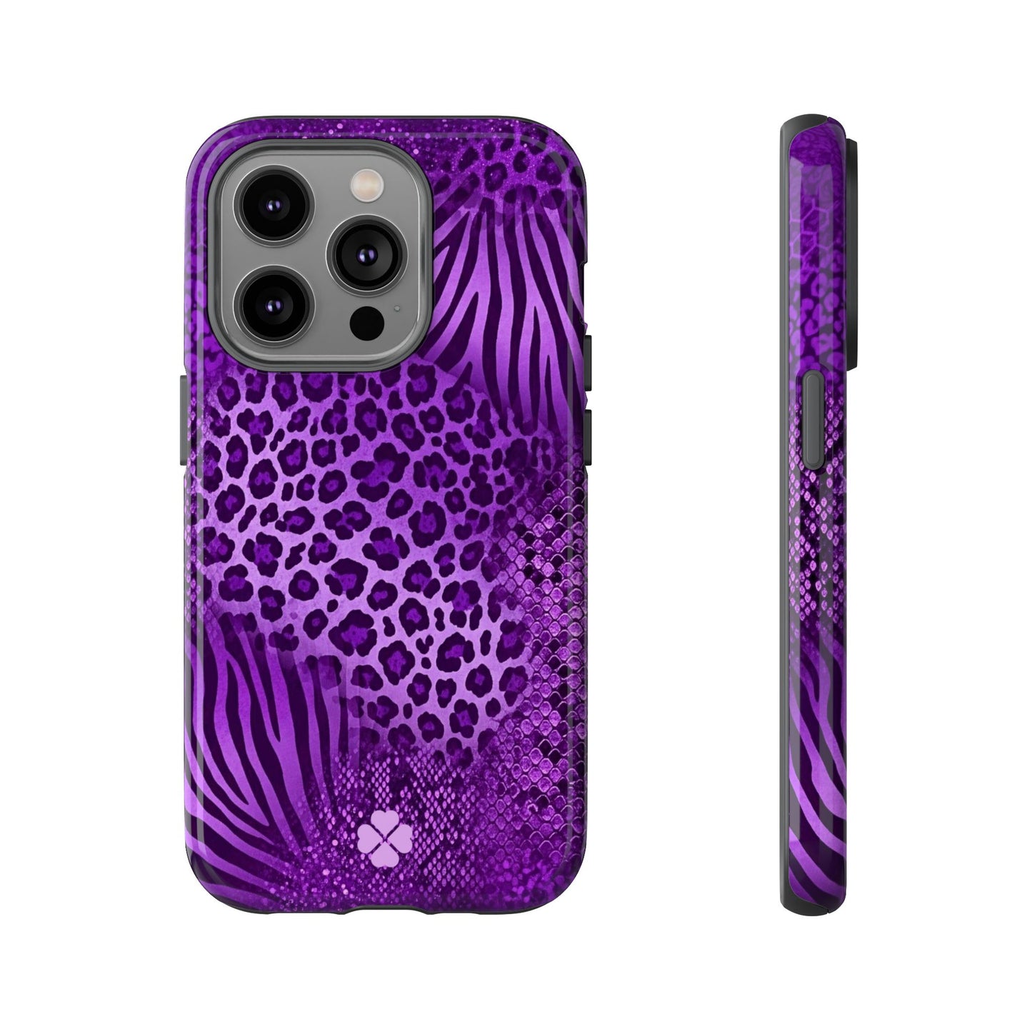 Purple Prints Phone Case