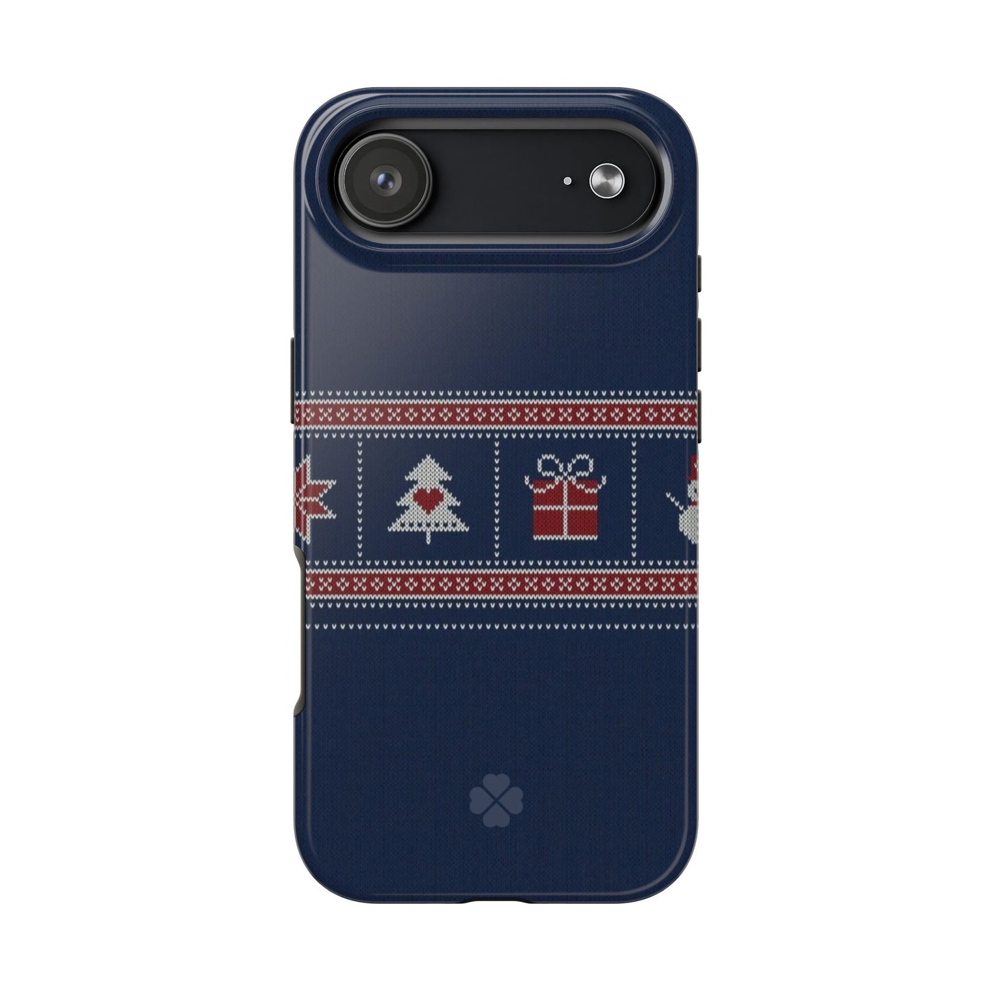 Blue Christmas Sweater Phone Case