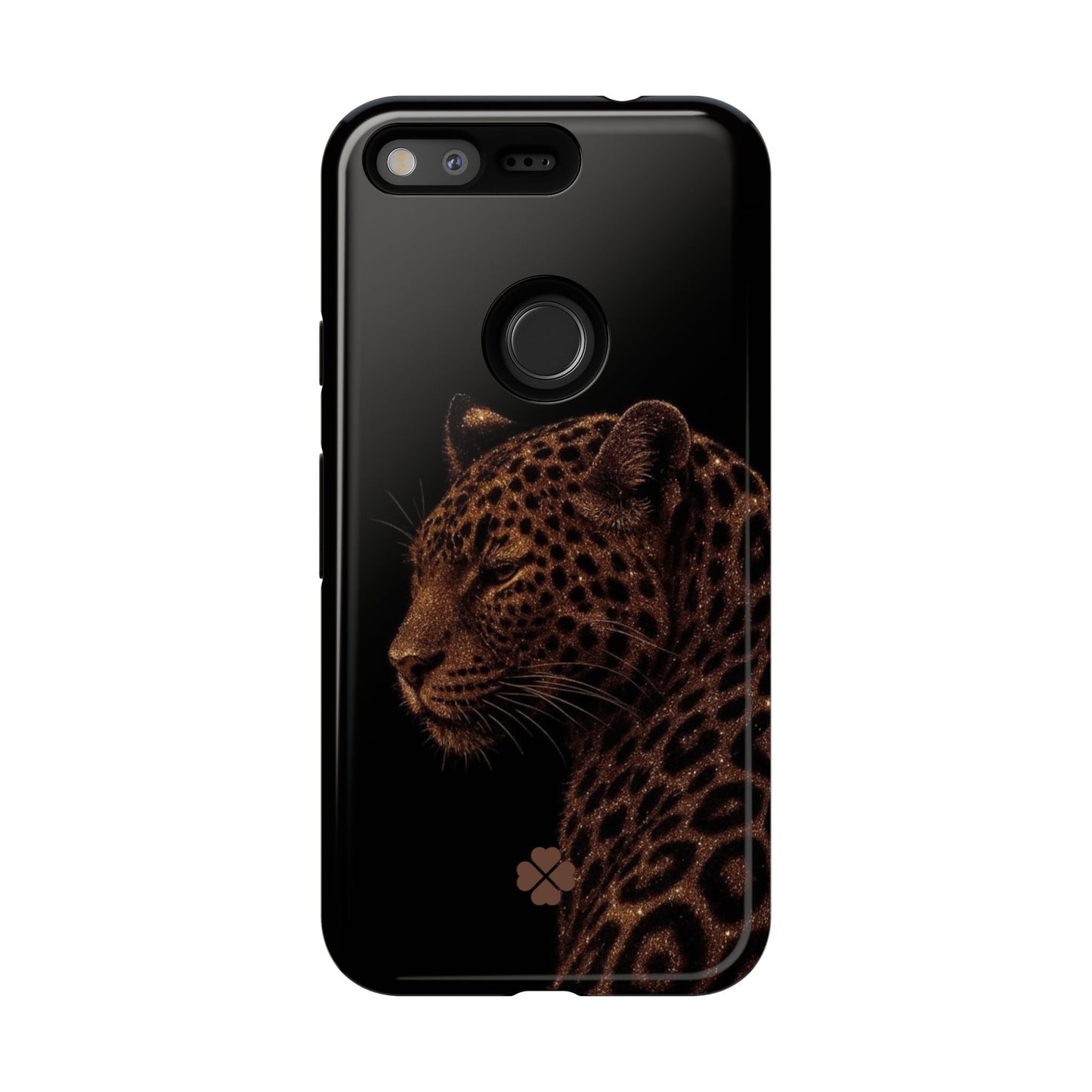 Glitter Leopard Phone Case