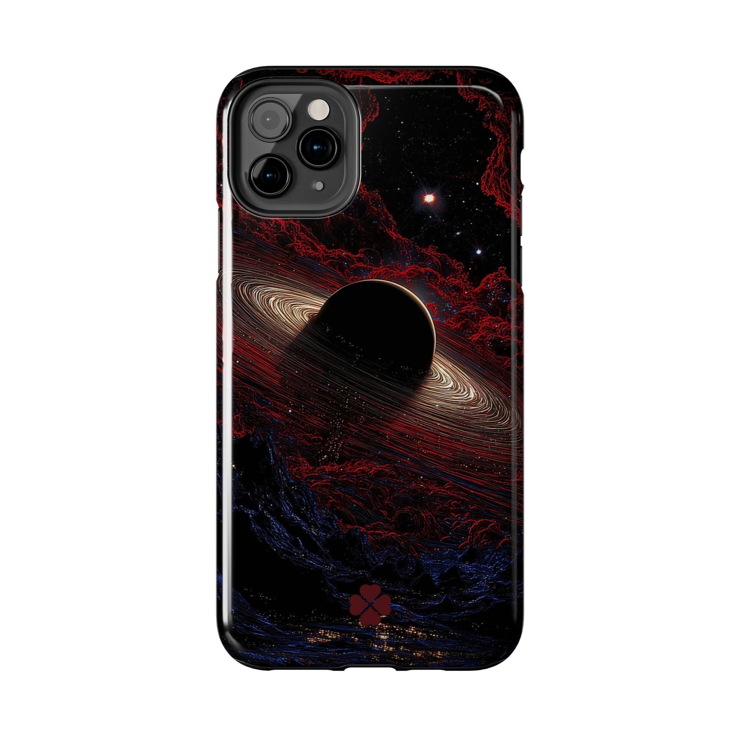 Red Saturn Phone Case