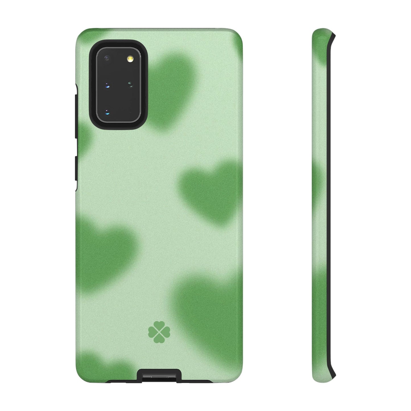 Green Hearts Phone Case