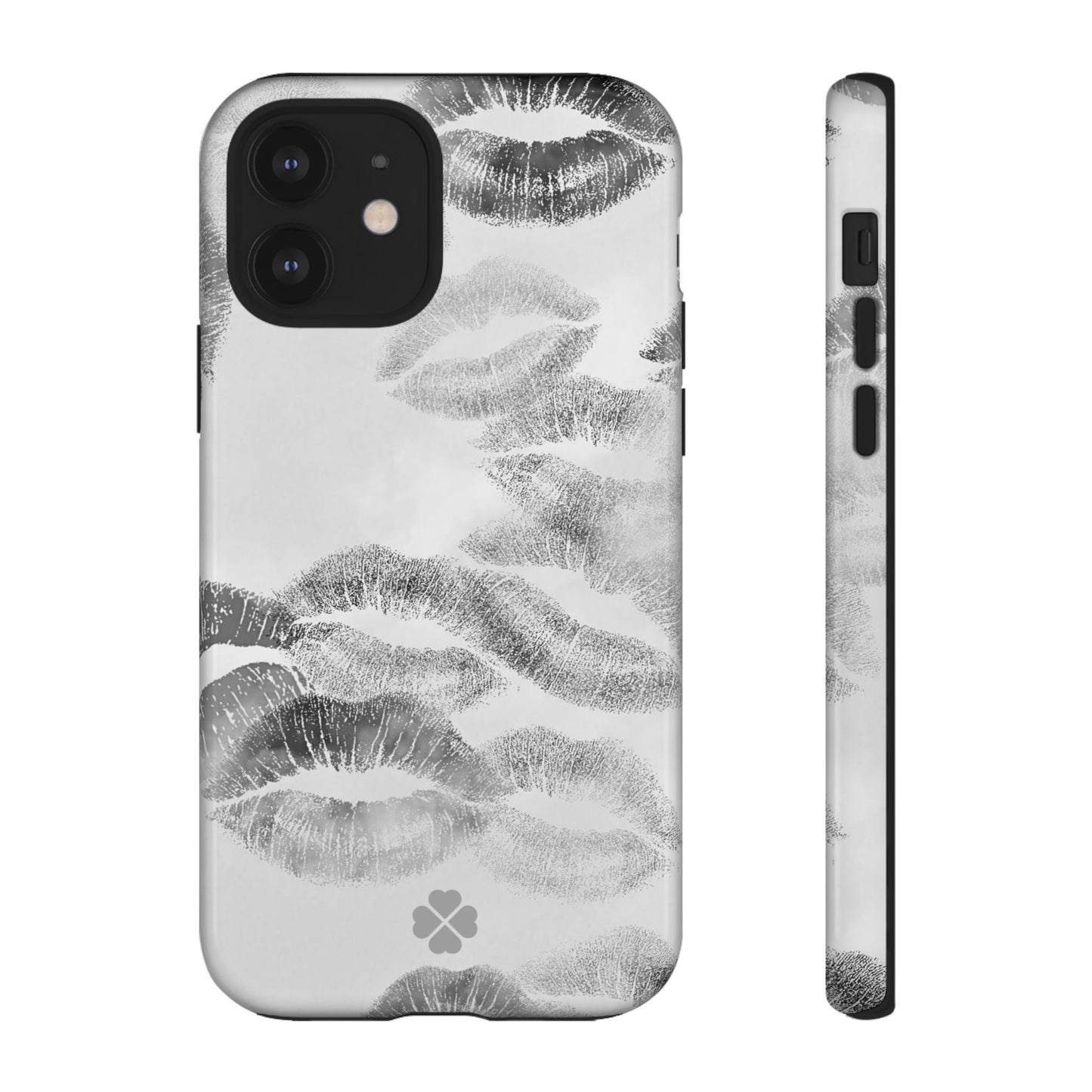 B&W Kiss Phone Case