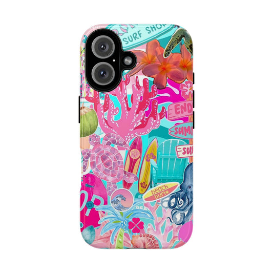 Surf Collage Phone Case