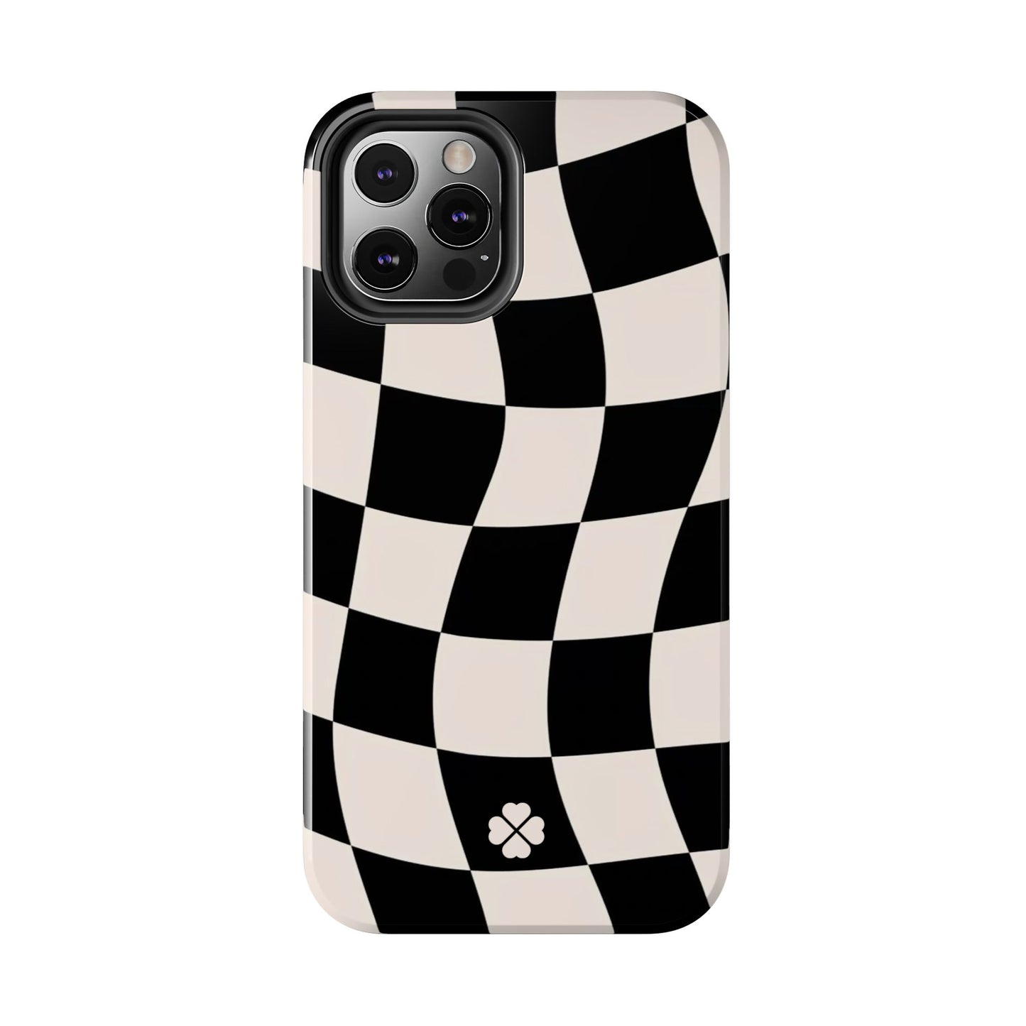 Checkered Waves Phone Case