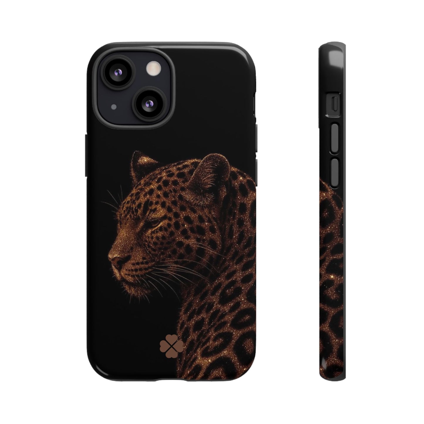 Glitter Leopard Phone Case