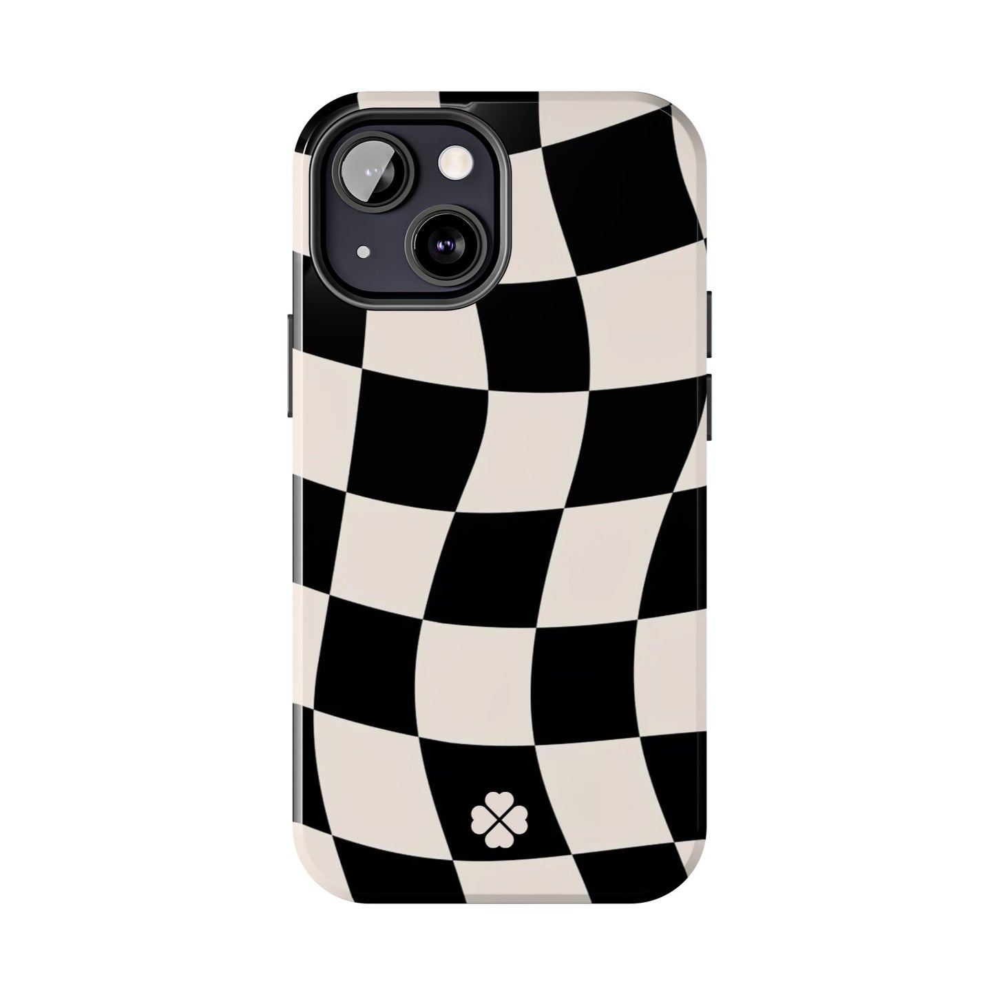 Checkered Waves Phone Case