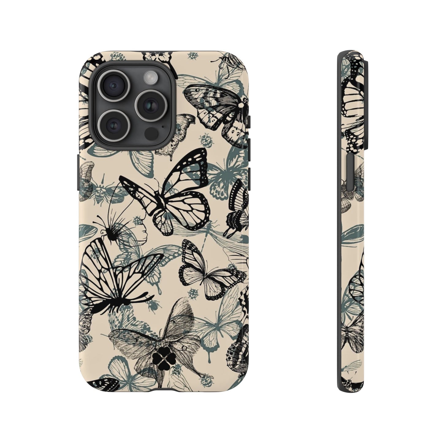 Butterfly Print Phone Case