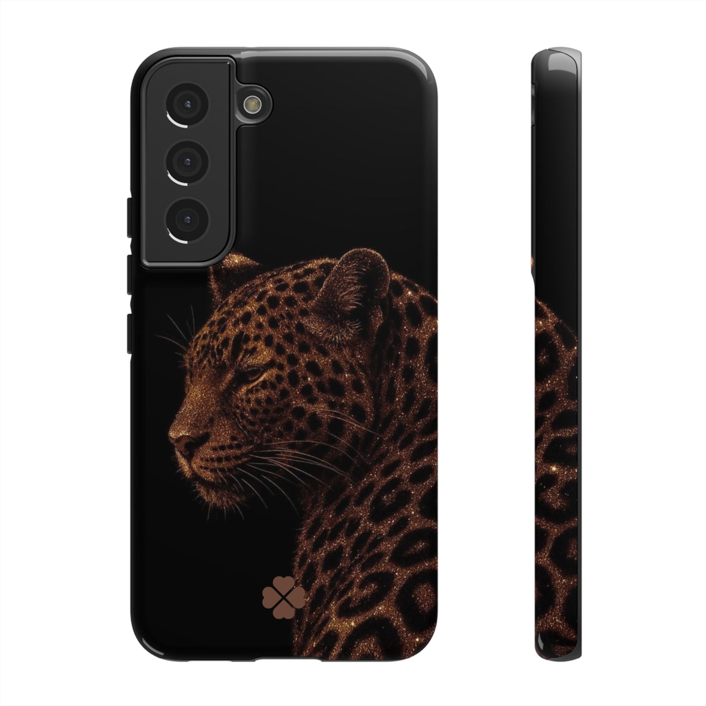 Glitter Leopard Phone Case