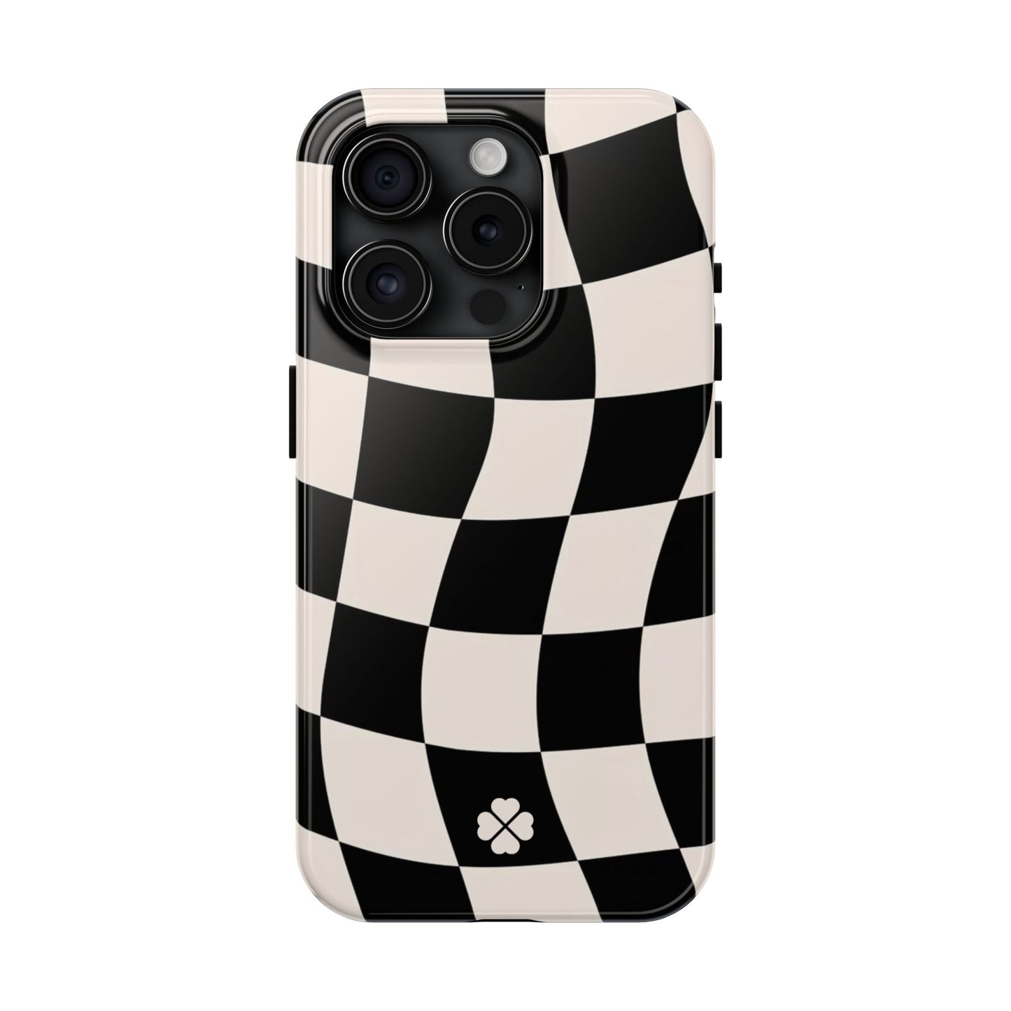 Checkered Waves Phone Case