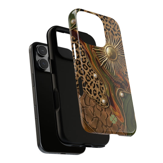 Solar Leopard Phone Case