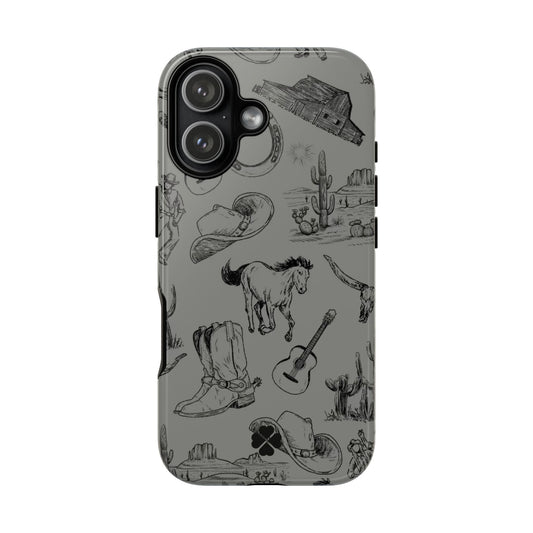 Dark Western Phone Case