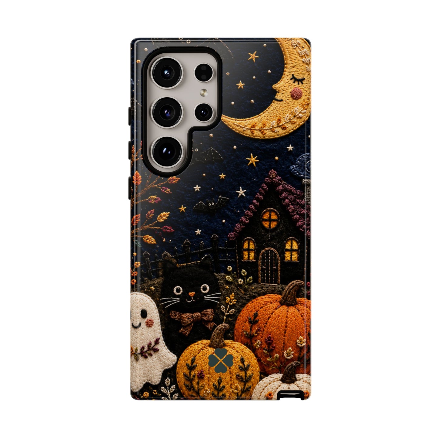 Embroidered Halloween Phone Case
