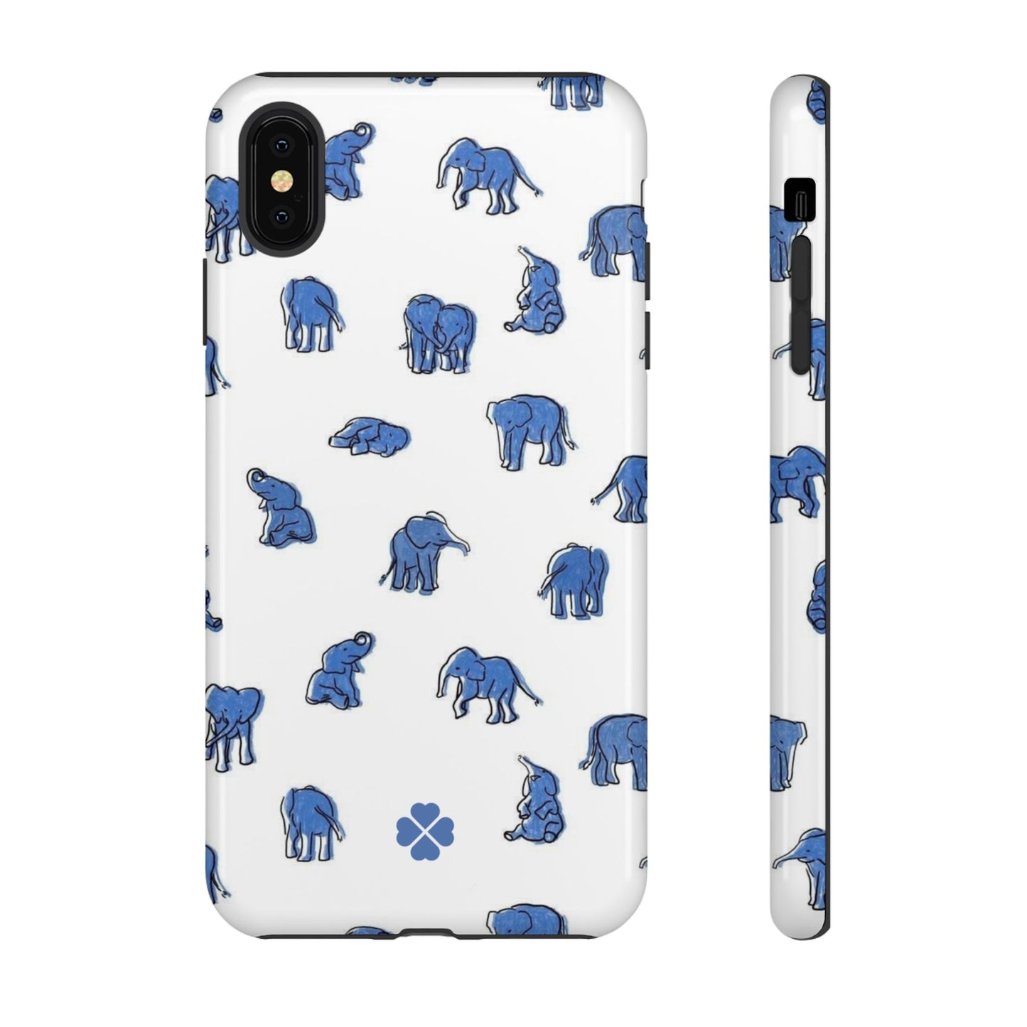 Blue Elephant Phone Case