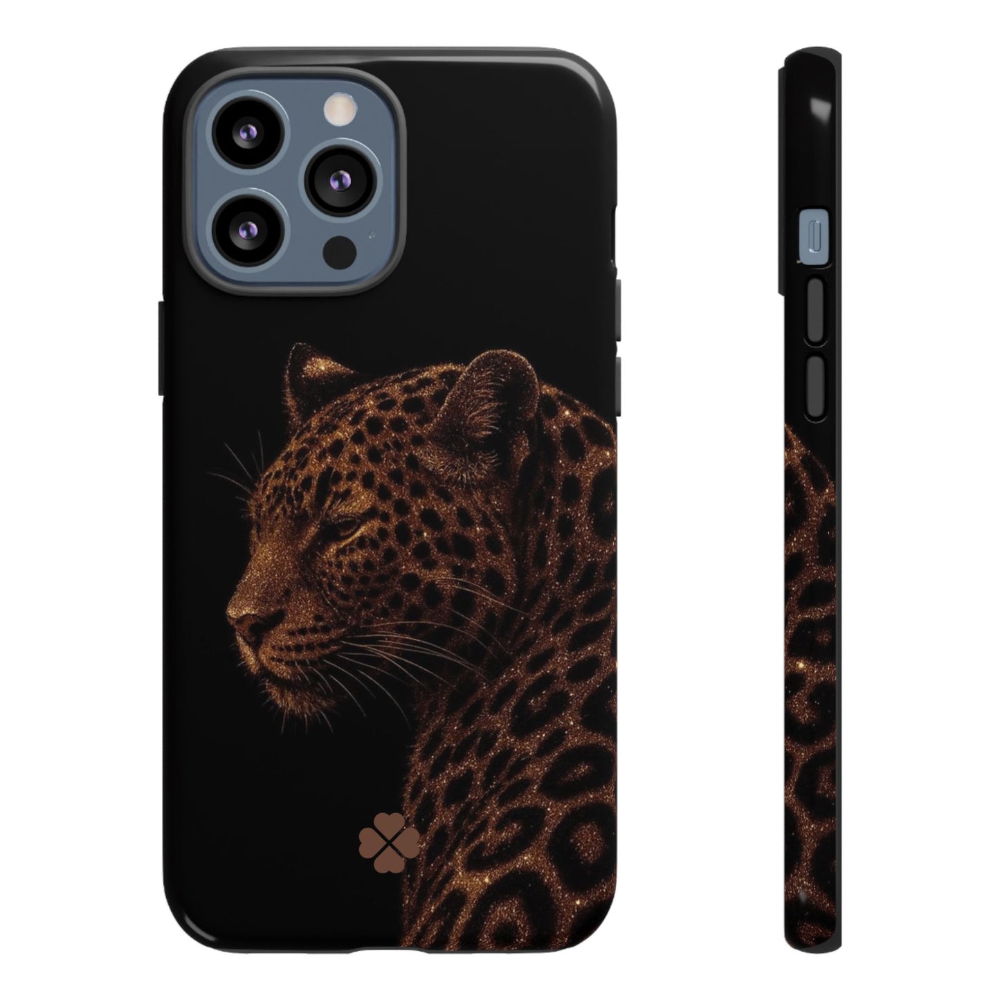 Glitter Leopard Phone Case
