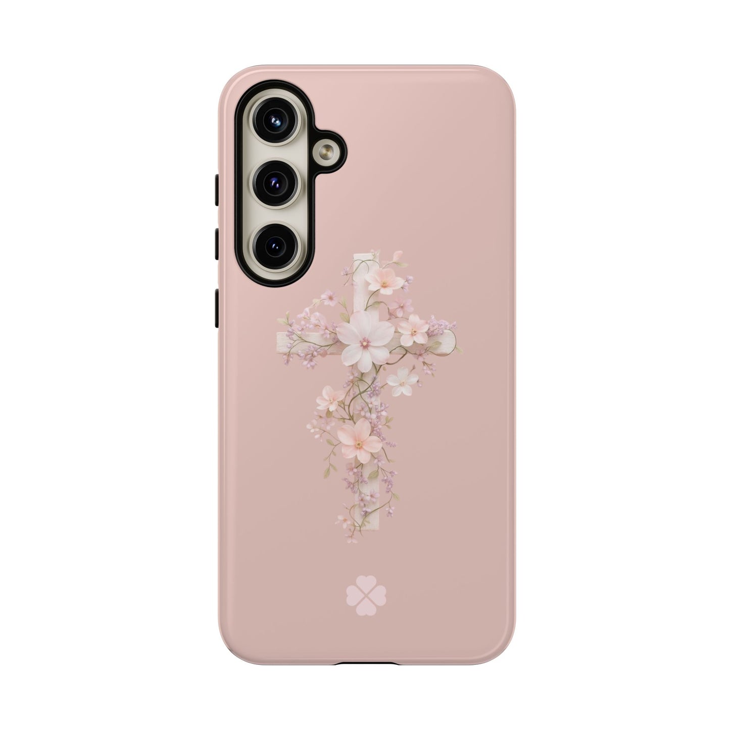 Floral Cross Phone Case