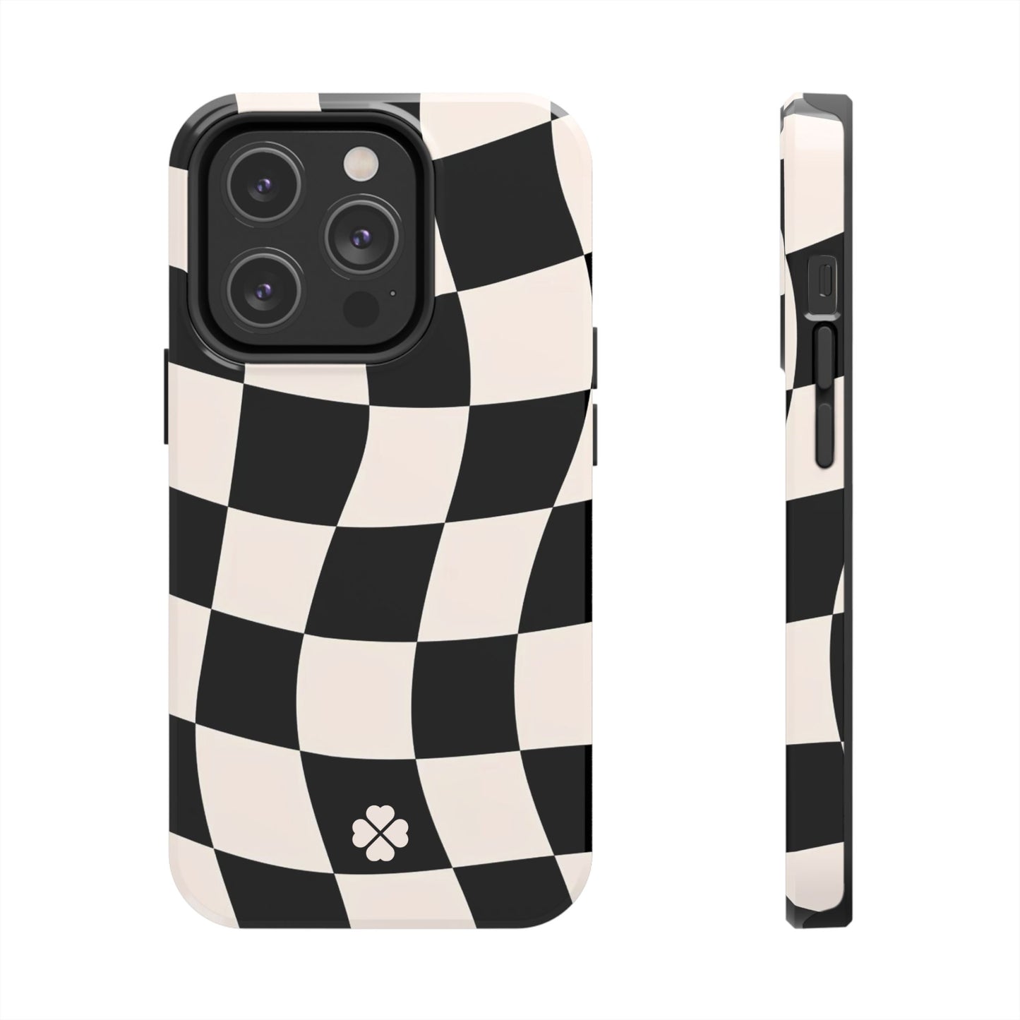 Checkered Waves Phone Case