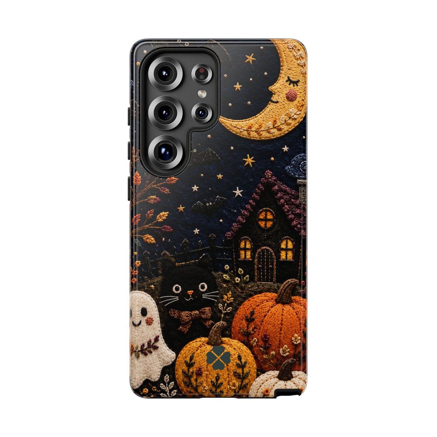 Embroidered Halloween Phone Case