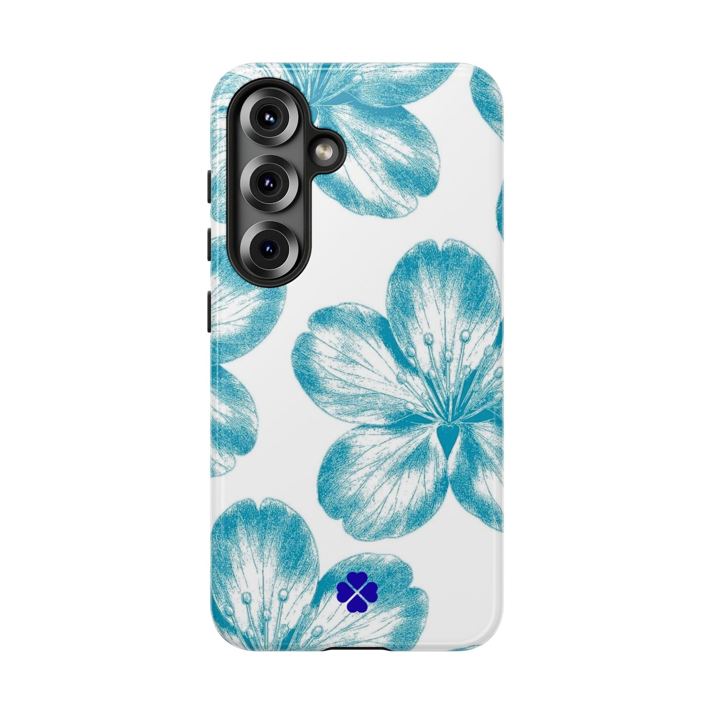 Blue Hibiscus Phone Case