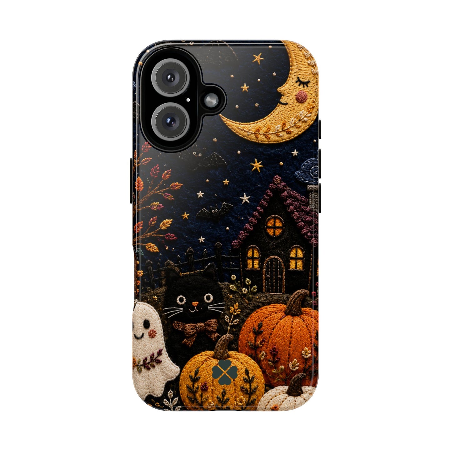 Embroidered Halloween Phone Case