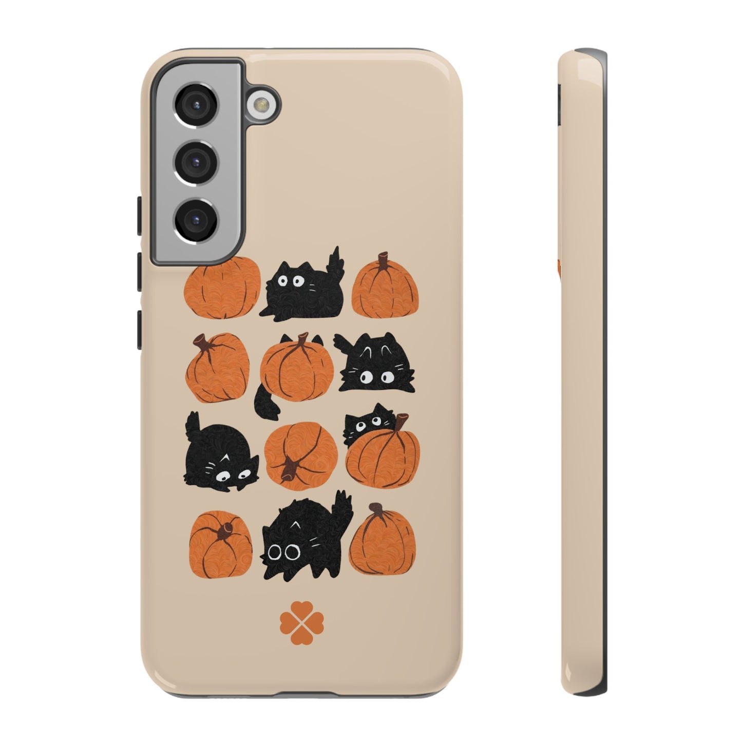 Pumpkin Kitten Phone Case