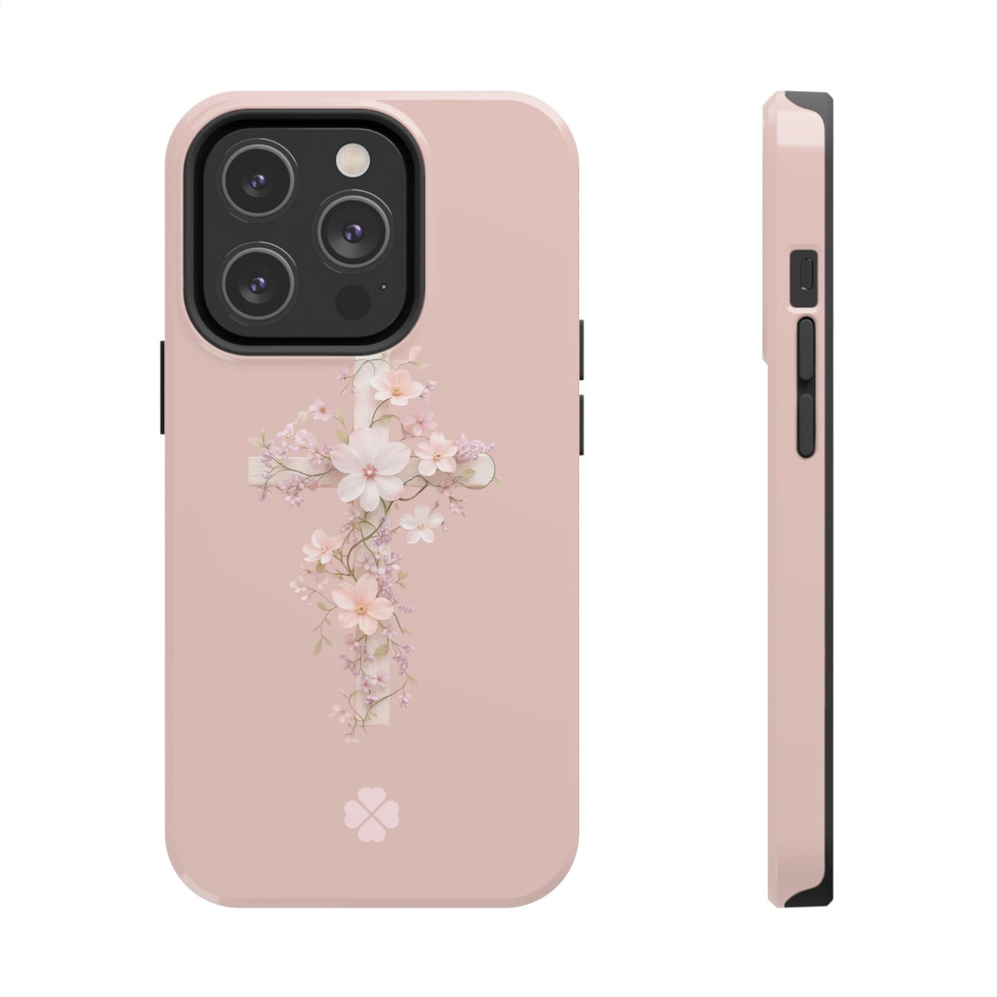Floral Cross Phone Case