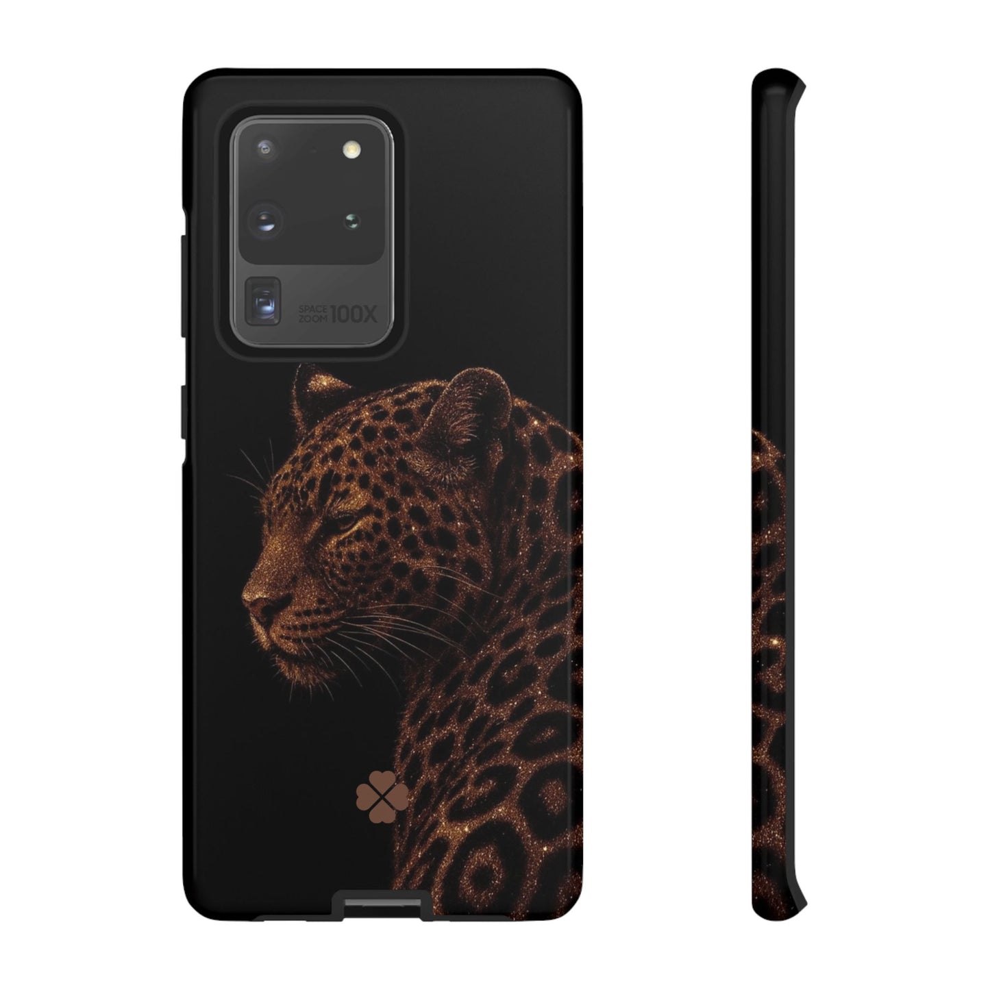Glitter Leopard Phone Case