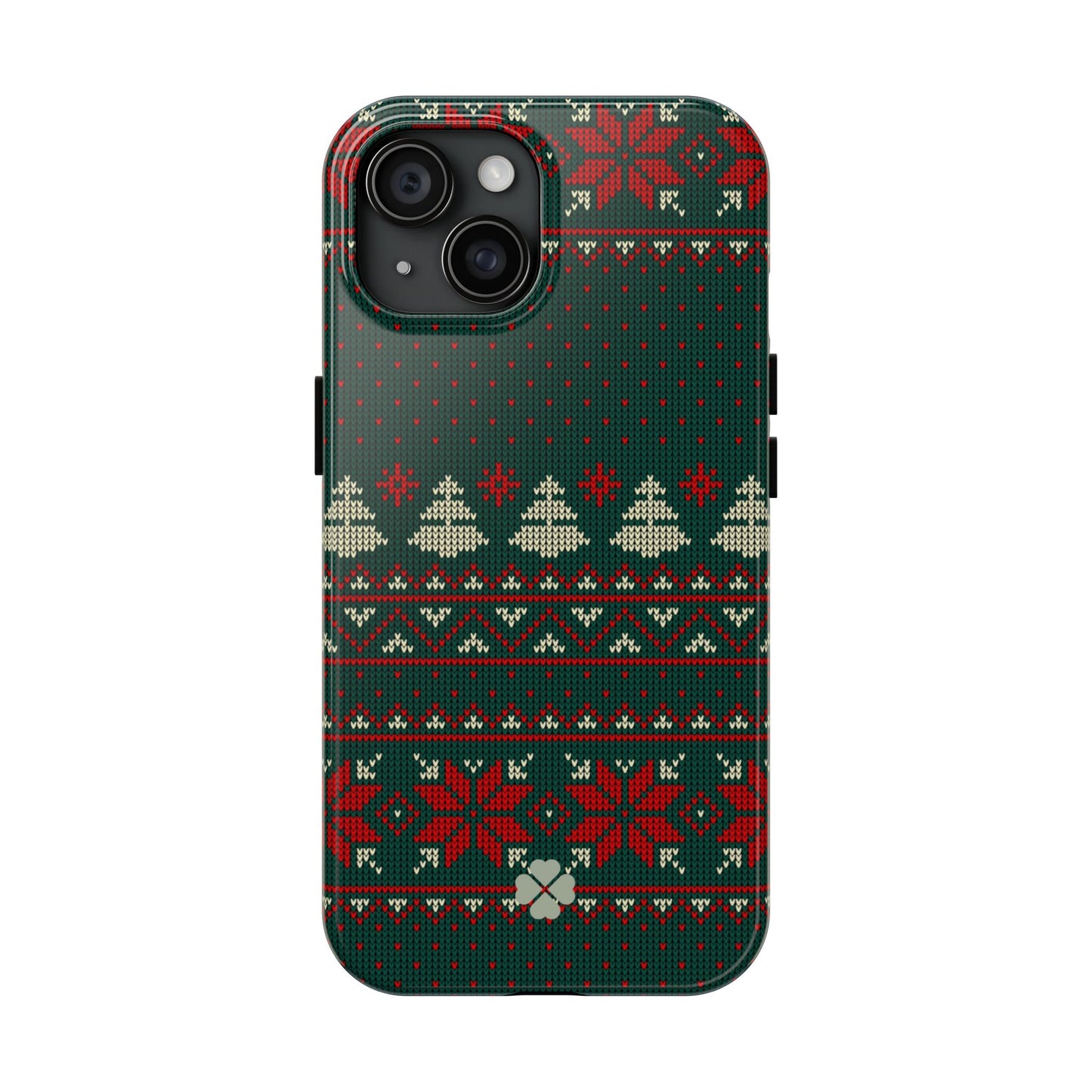 Green Christmas Sweater Phone Case