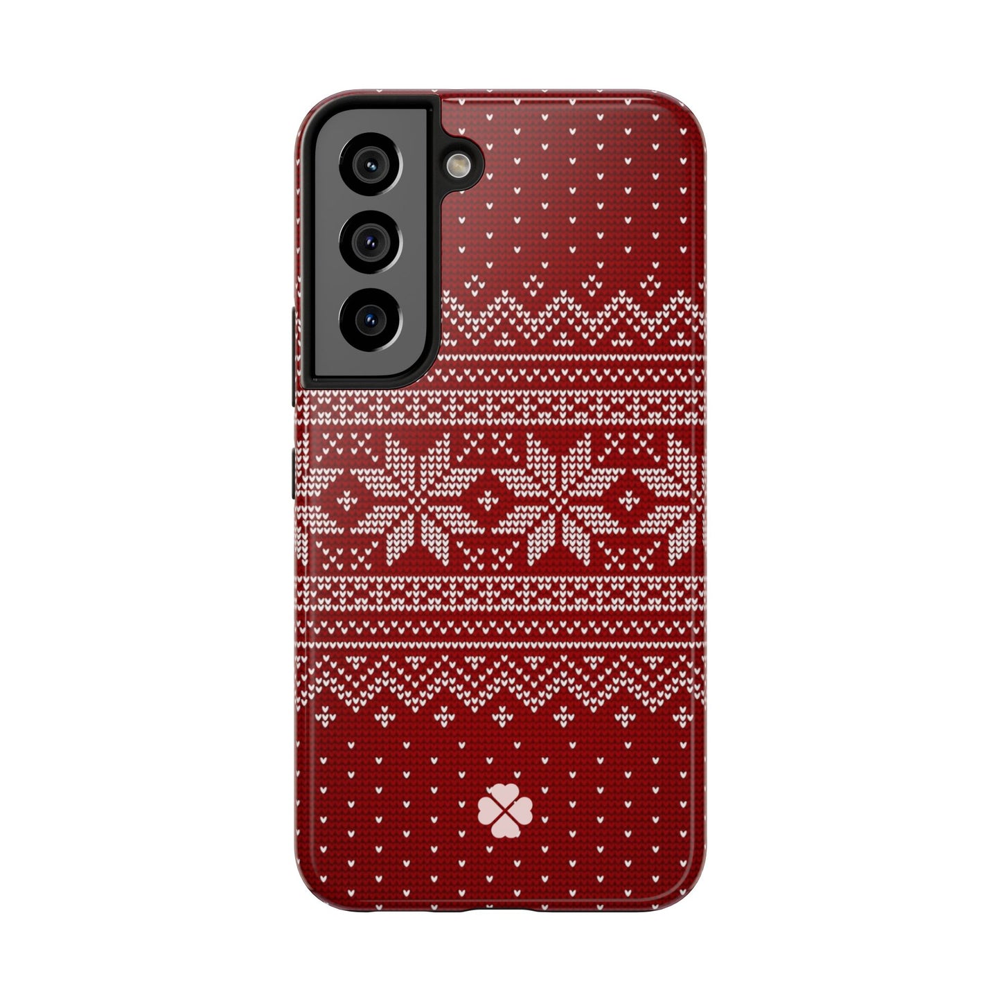 Red Christmas Sweater Phone Case