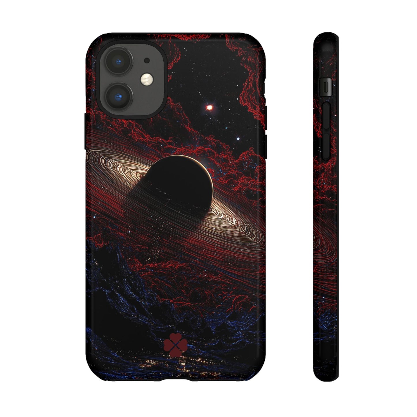 Red Saturn Phone Case