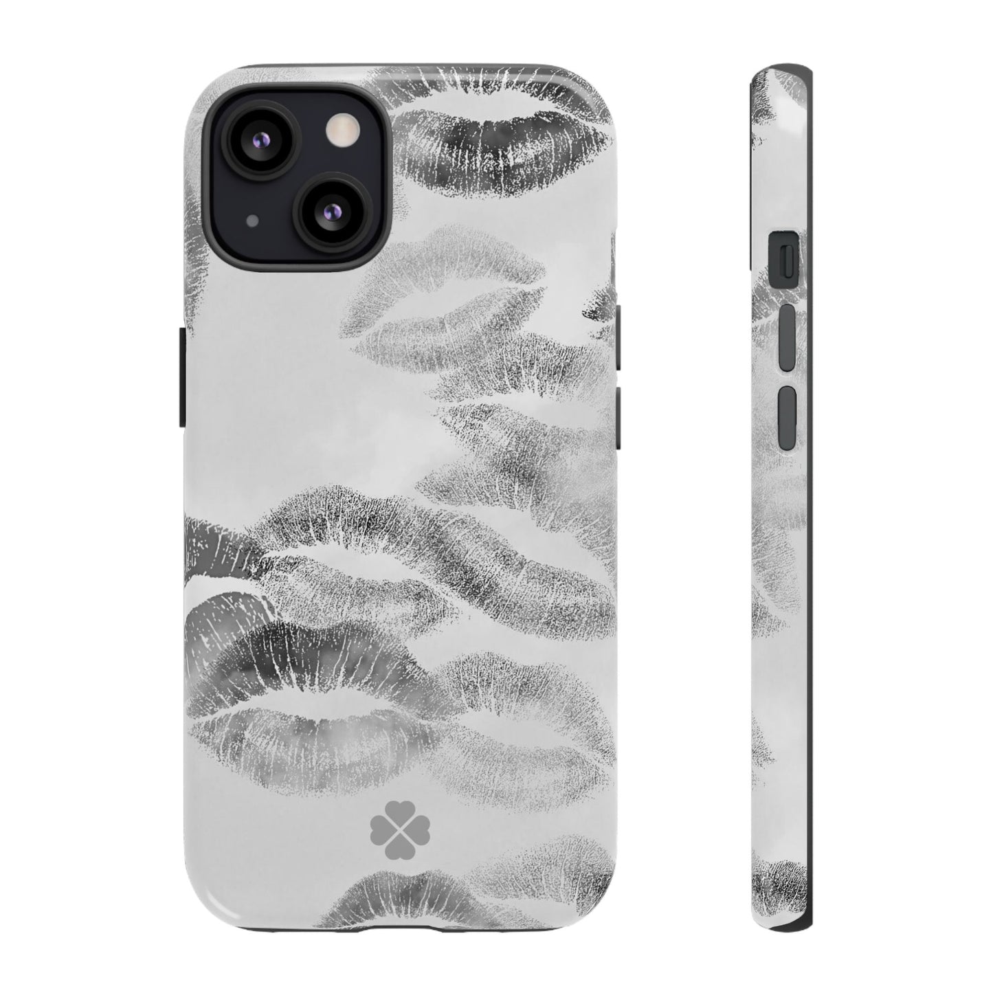B&W Kiss Phone Case