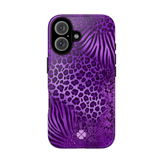 Purple Prints Phone Case