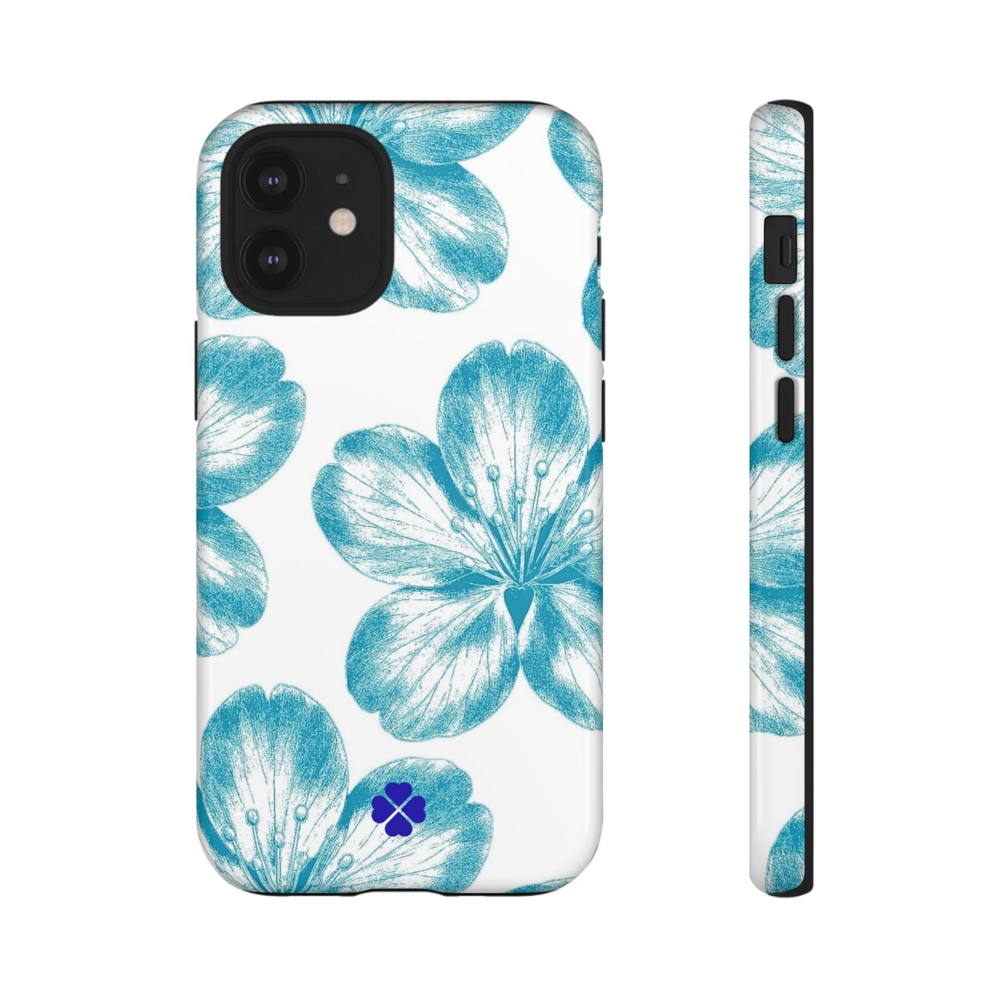 Blue Hibiscus Phone Case