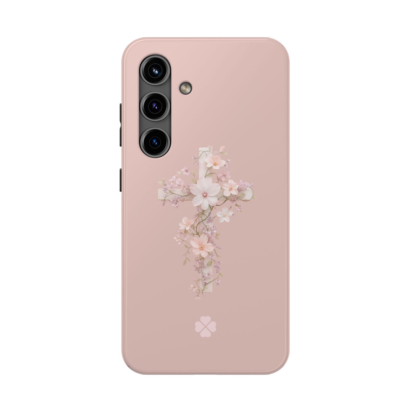 Floral Cross Phone Case