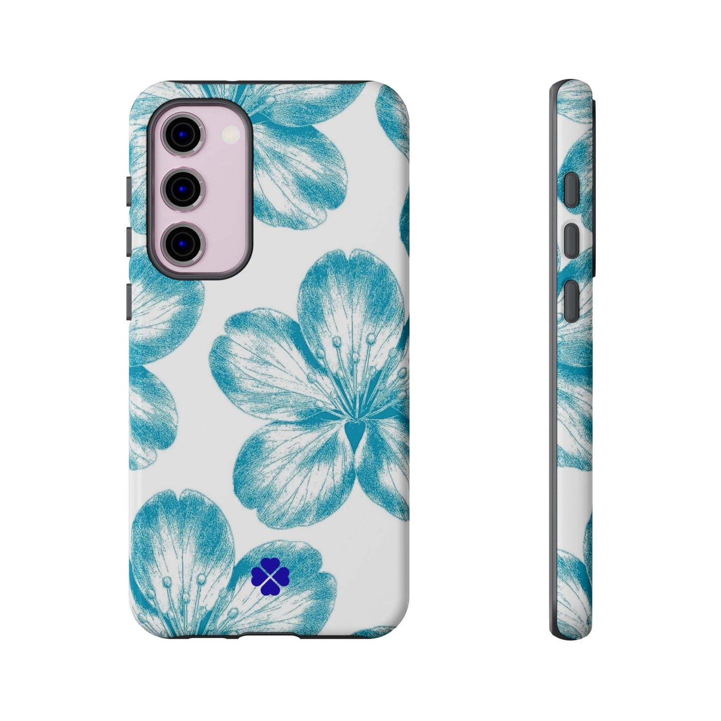 Blue Hibiscus Phone Case