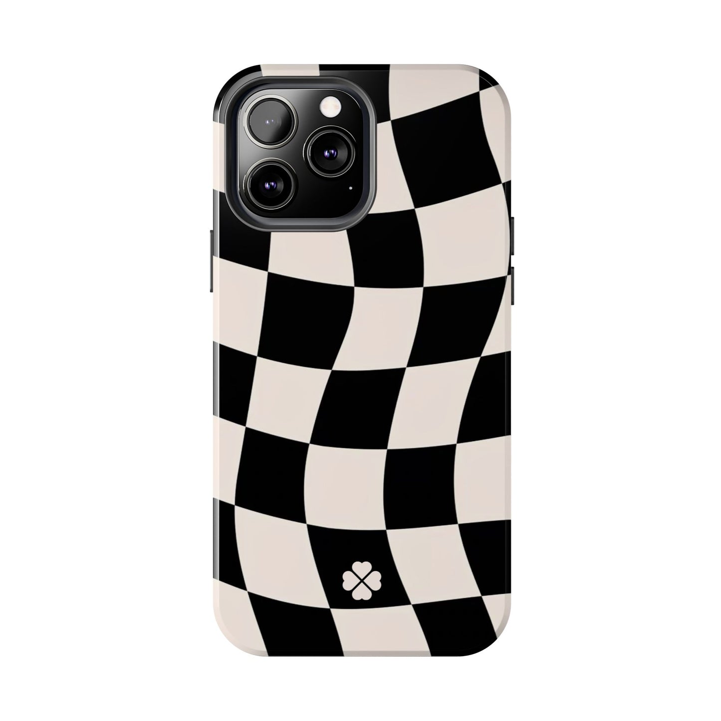 Checkered Waves Phone Case