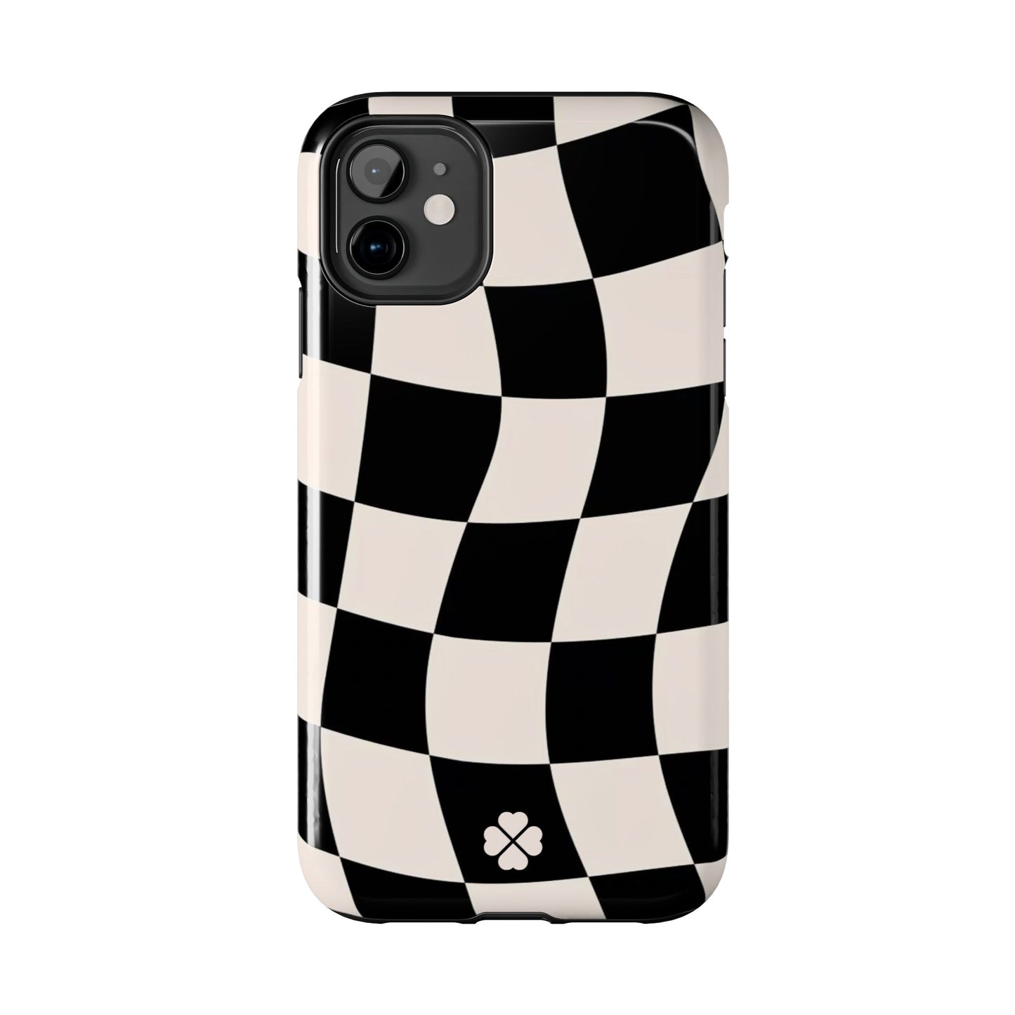 Checkered Waves Phone Case