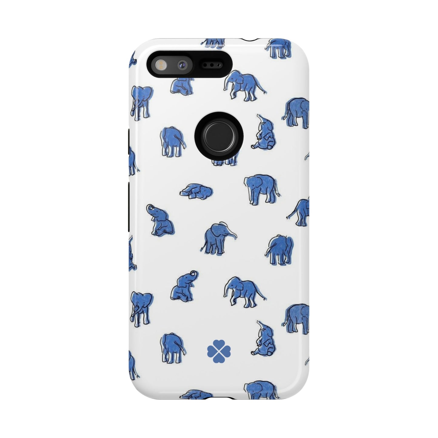 Blue Elephant Phone Case