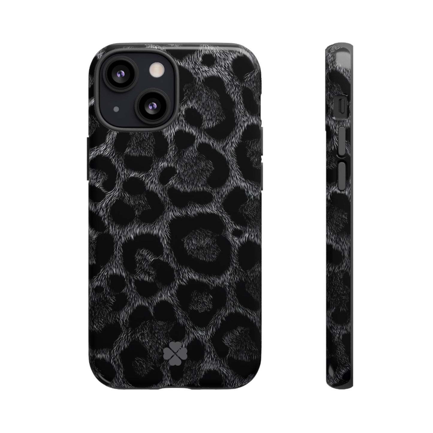 Grey Leopard Phone Case