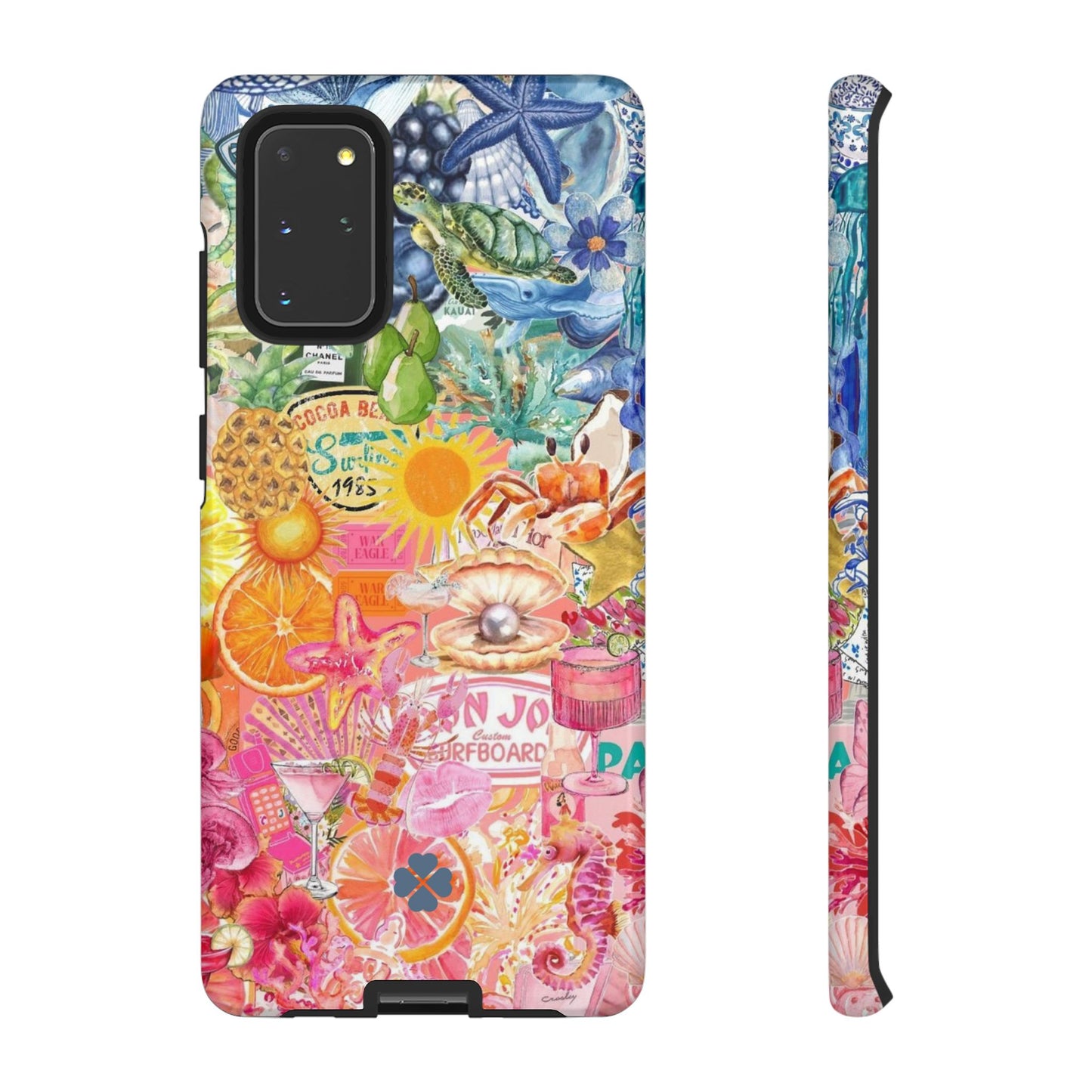 Rainbow Summer Collage Phone Case